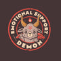 Emotional Support Demon-None-Removable Cover w Insert-Throw Pillow-eduely
