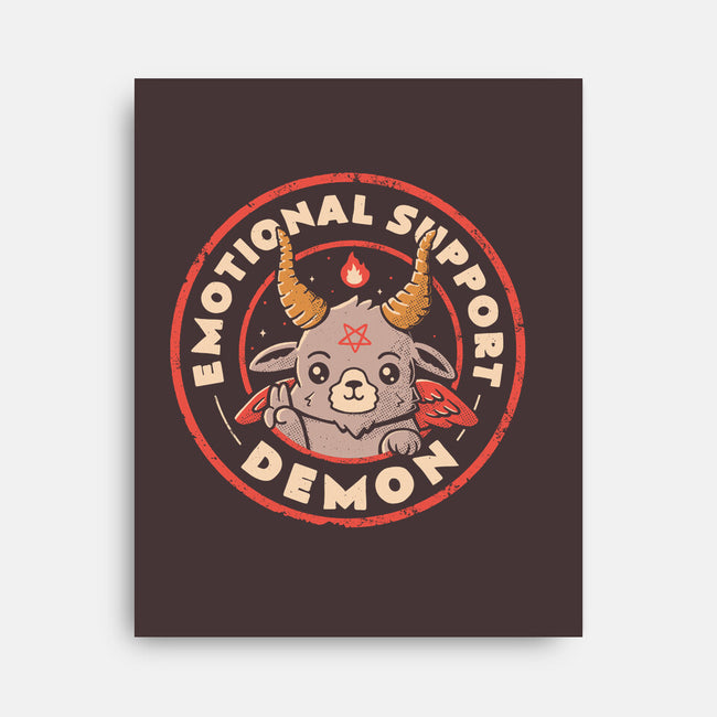 Emotional Support Demon-None-Stretched-Canvas-eduely