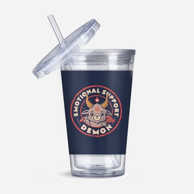 Emotional Support Demon-None-Acrylic Tumbler-Drinkware-eduely