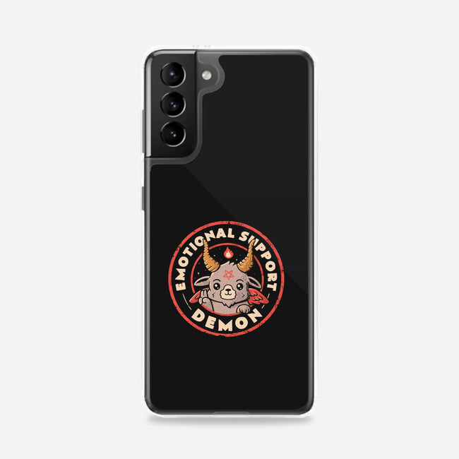 Emotional Support Demon-Samsung-Snap-Phone Case-eduely