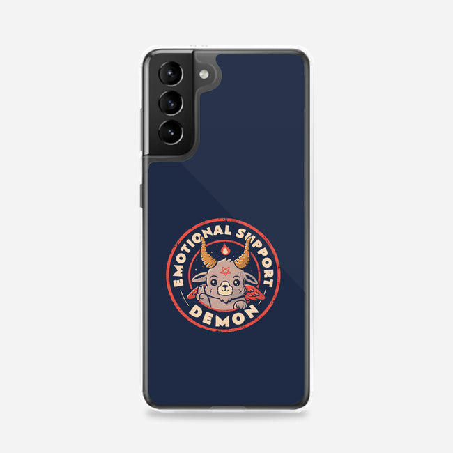 Emotional Support Demon-Samsung-Snap-Phone Case-eduely