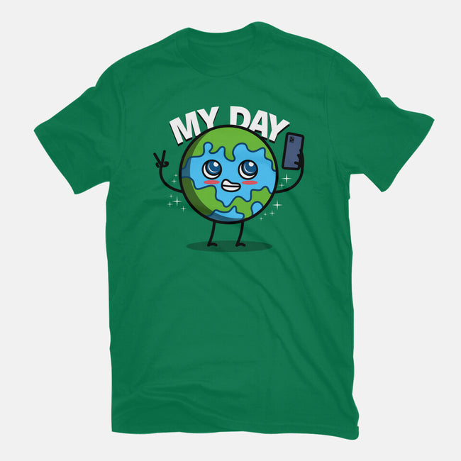 Earth My Day-Womens-Fitted-Tee-Boggs Nicolas
