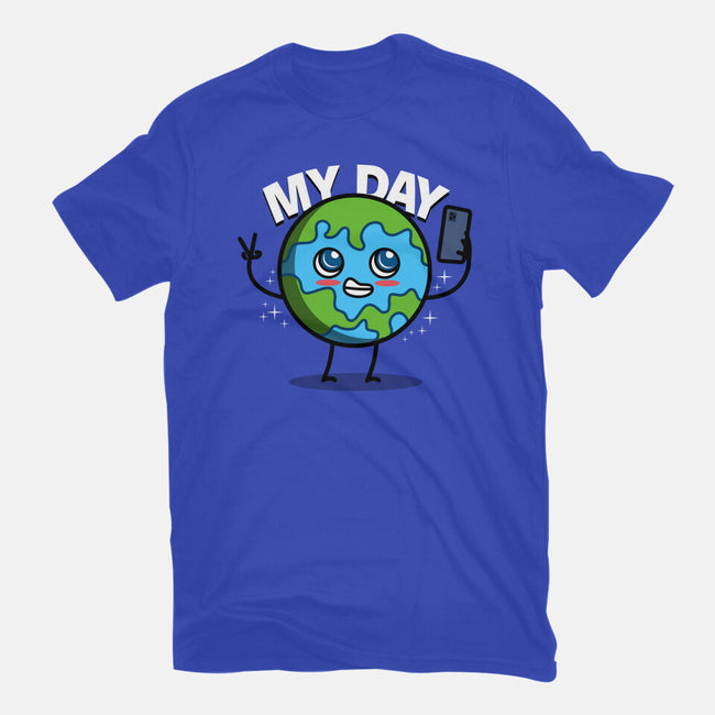 Earth My Day-Womens-Fitted-Tee-Boggs Nicolas
