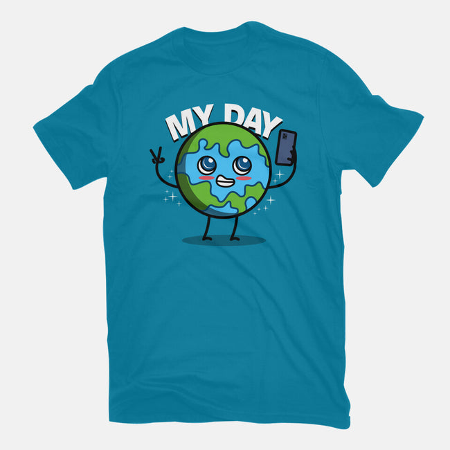 Earth My Day-Womens-Fitted-Tee-Boggs Nicolas