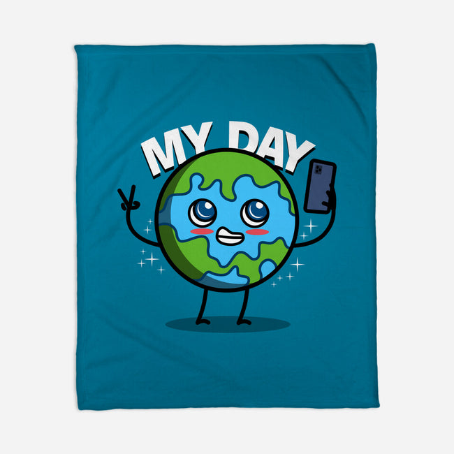Earth My Day-None-Fleece-Blanket-Boggs Nicolas