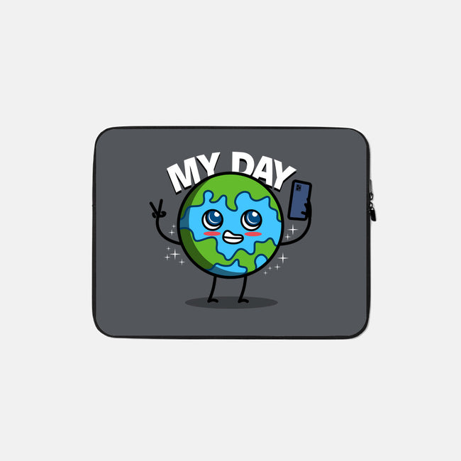 Earth My Day-None-Zippered-Laptop Sleeve-Boggs Nicolas