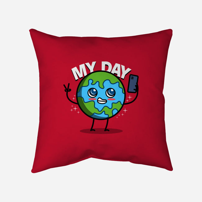 Earth My Day-None-Removable Cover-Throw Pillow-Boggs Nicolas