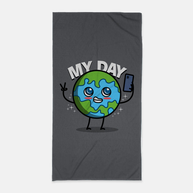 Earth My Day-None-Beach-Towel-Boggs Nicolas