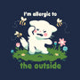 Allergic To The Outside-Unisex-Pullover-Sweatshirt-TechraNova