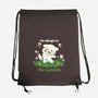 Allergic To The Outside-None-Drawstring-Bag-TechraNova
