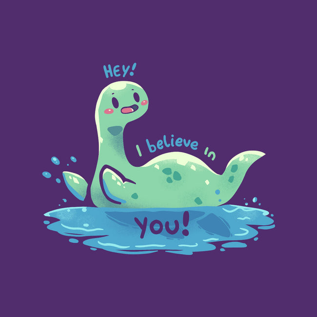 Nessie Believes In You-None-Fleece-Blanket-TechraNova