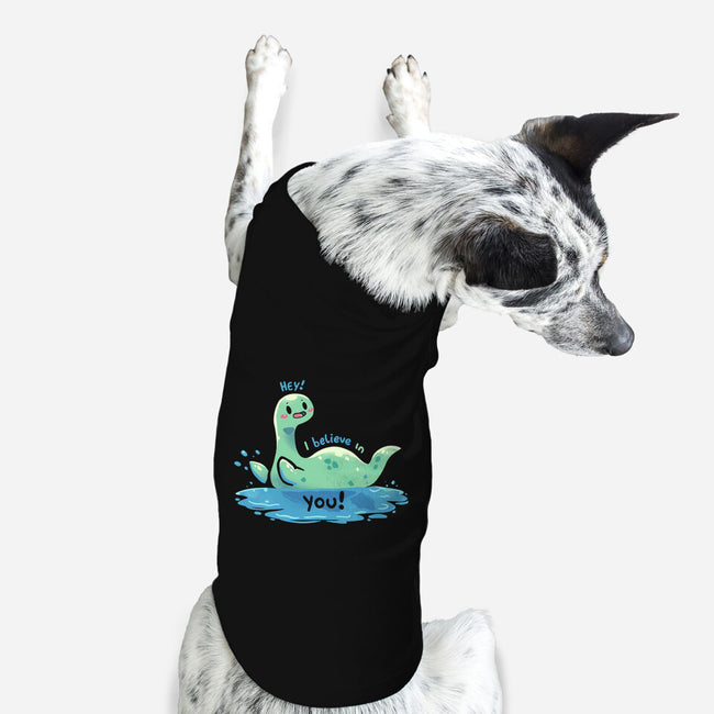 Nessie Believes In You-Dog-Basic-Pet Tank-TechraNova
