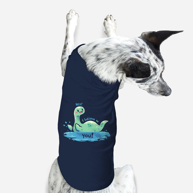 Nessie Believes In You-Dog-Basic-Pet Tank-TechraNova