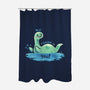 Nessie Believes In You-None-Polyester-Shower Curtain-TechraNova