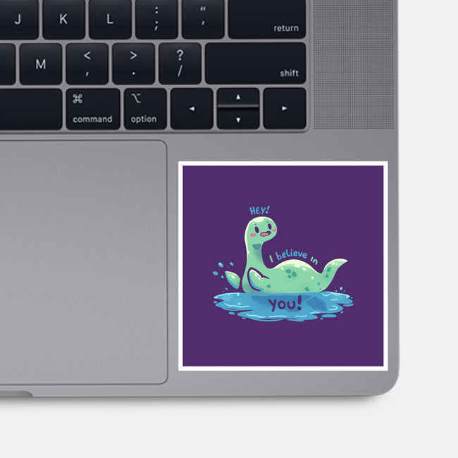 Nessie Believes In You-None-Glossy-Sticker-TechraNova