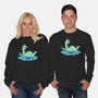 Nessie Believes In You-Unisex-Crew Neck-Sweatshirt-TechraNova