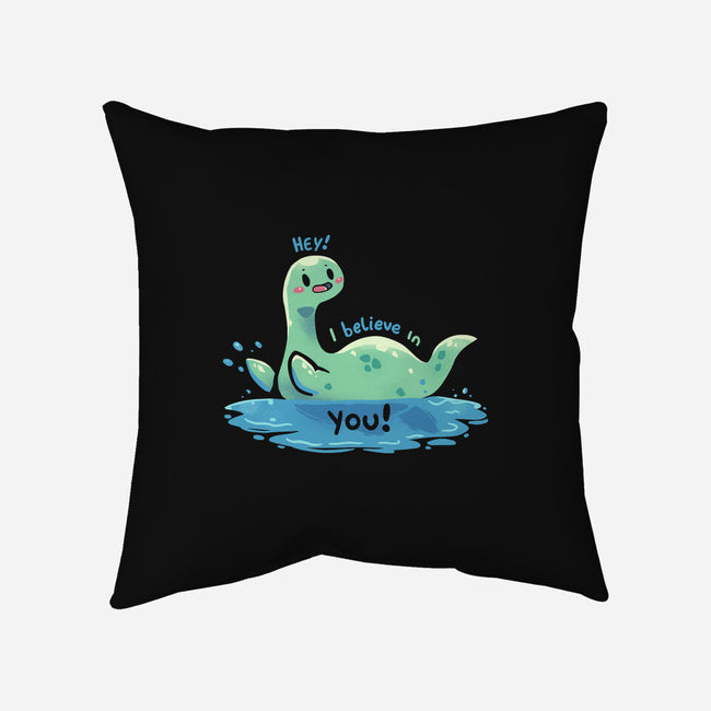 Nessie Believes In You-None-Removable Cover w Insert-Throw Pillow-TechraNova