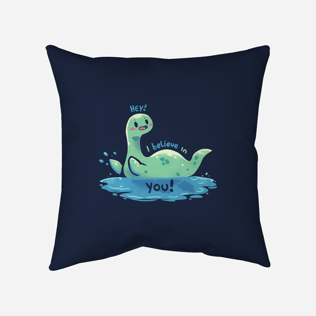 Nessie Believes In You-None-Removable Cover w Insert-Throw Pillow-TechraNova