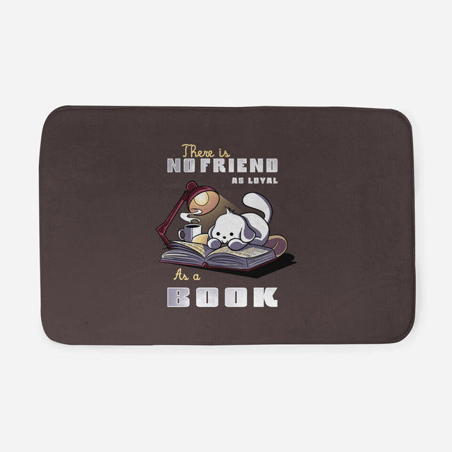 Loyal As A Book-None-Memory Foam-Bath Mat-fanfabio