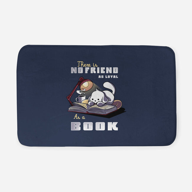 Loyal As A Book-None-Memory Foam-Bath Mat-fanfabio