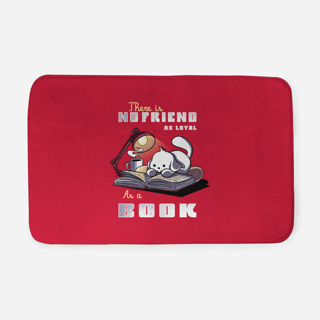 Loyal As A Book-None-Memory Foam-Bath Mat-fanfabio