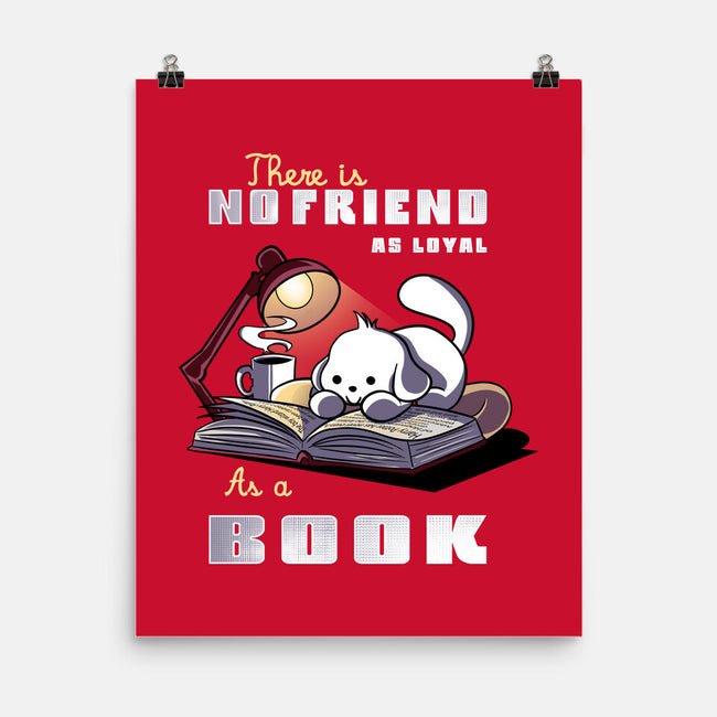 Loyal As A Book-None-Matte-Poster-fanfabio