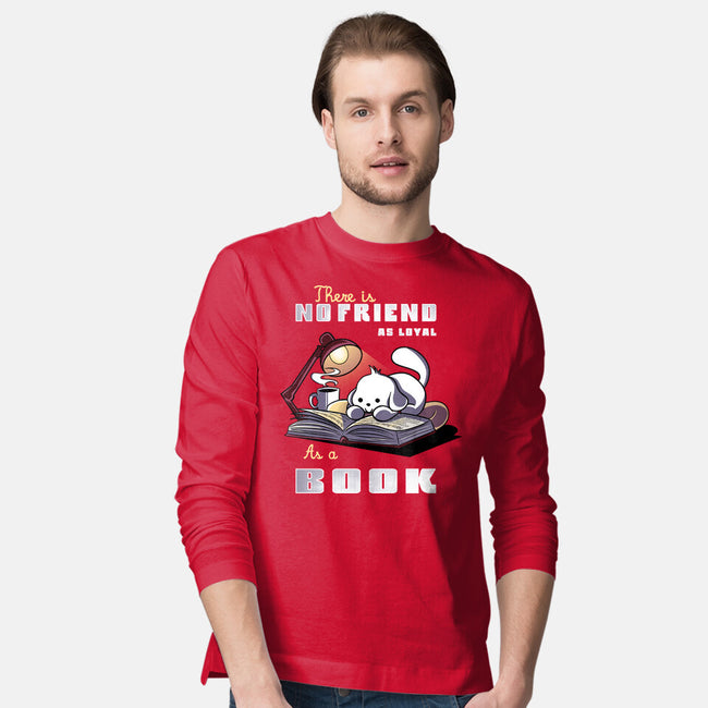 Loyal As A Book-Mens-Long Sleeved-Tee-fanfabio