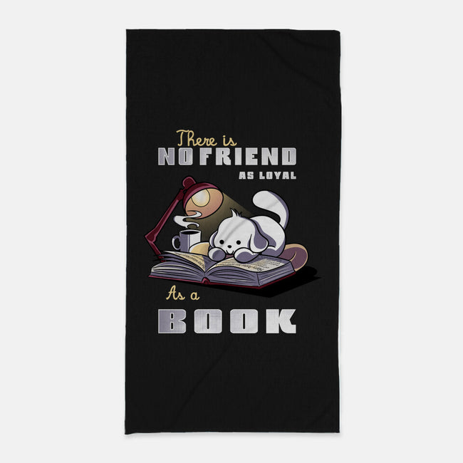 Loyal As A Book-None-Beach-Towel-fanfabio