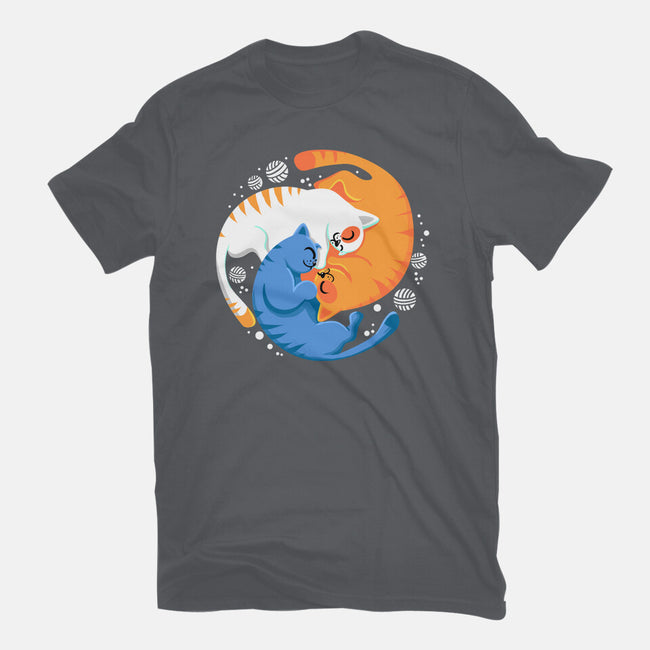 Purrfect Circle-Womens-Basic-Tee-erion_designs