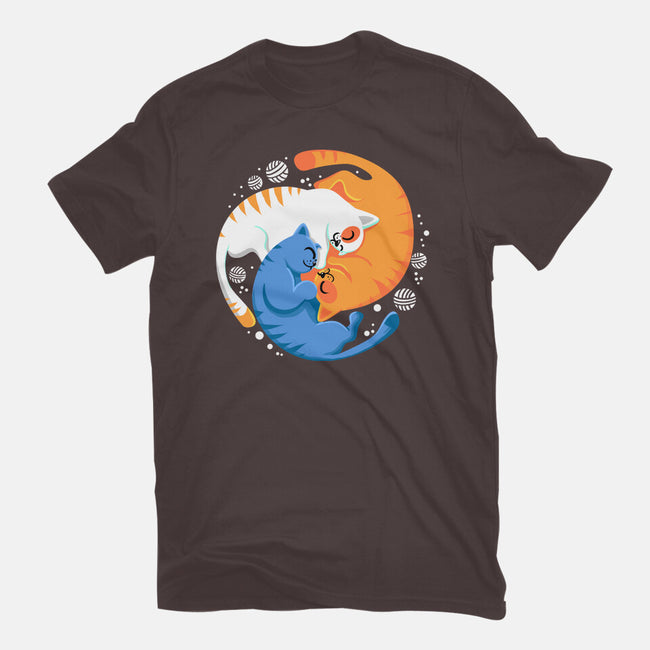 Purrfect Circle-Womens-Basic-Tee-erion_designs