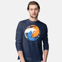 Purrfect Circle-Mens-Long Sleeved-Tee-erion_designs