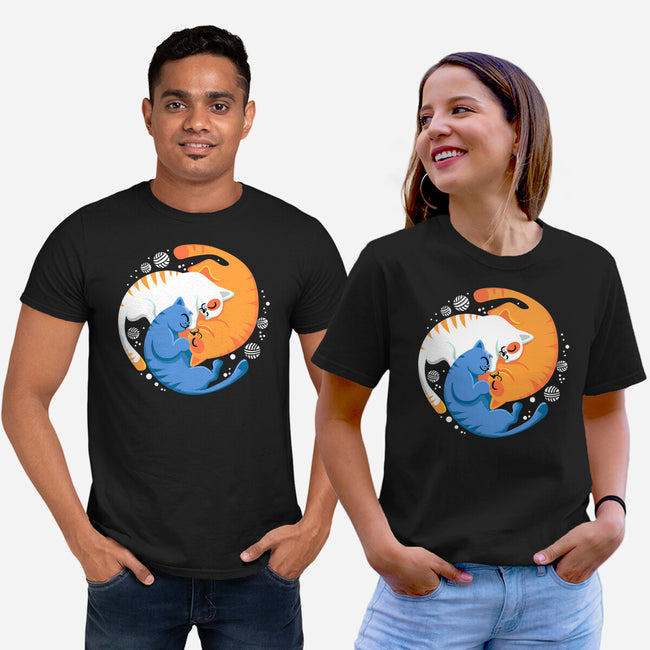 Purrfect Circle-Unisex-Basic-Tee-erion_designs
