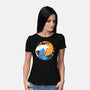 Purrfect Circle-Womens-Basic-Tee-erion_designs