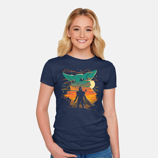 Child Is The Way-Womens-Fitted-Tee-estudiofitas