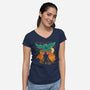 Child Is The Way-Womens-V-Neck-Tee-estudiofitas