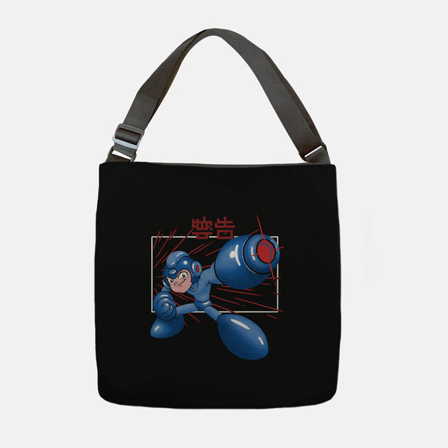 Mega Shooting-None-Adjustable Tote-Bag-estudiofitas