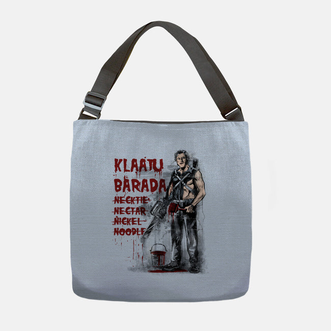 NecronomiWall-None-Adjustable Tote-Bag-zascanauta