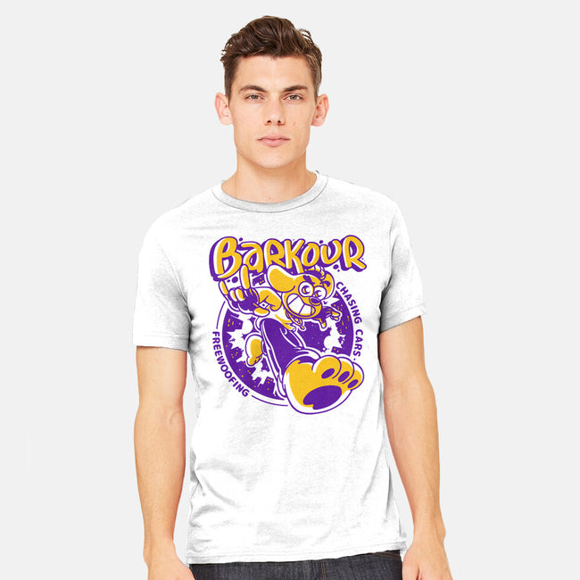 Parkour Dog-Mens-Heavyweight-Tee-estudiofitas