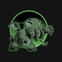 Cthulhu Says Hi-None-Drawstring-Bag-Studio Mootant