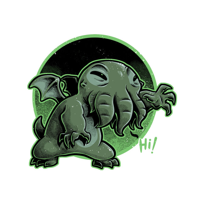 Cthulhu Says Hi-Unisex-Crew Neck-Sweatshirt-Studio Mootant