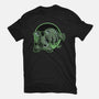 Cthulhu Says Hi-Unisex-Basic-Tee-Studio Mootant