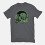 Cthulhu Says Hi-Womens-Fitted-Tee-Studio Mootant