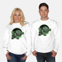 Cthulhu Says Hi-Unisex-Crew Neck-Sweatshirt-Studio Mootant