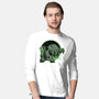 Cthulhu Says Hi-Mens-Long Sleeved-Tee-Studio Mootant