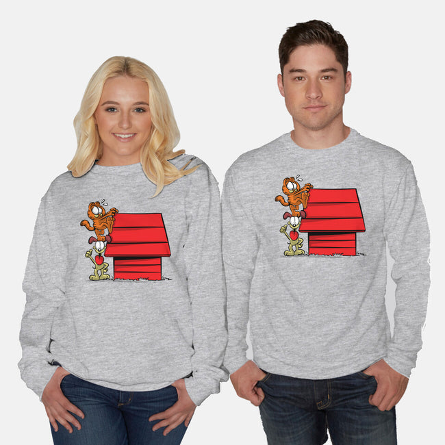 A Great Team-Unisex-Crew Neck-Sweatshirt-zascanauta