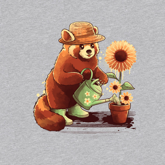 Red Panda Gardener-Unisex-Basic-Tank-NemiMakeit