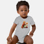 Red Panda Gardener-Baby-Basic-Onesie-NemiMakeit