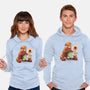 Red Panda Gardener-Unisex-Pullover-Sweatshirt-NemiMakeit