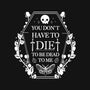 Dead To Me-Womens-V-Neck-Tee-Vallina84