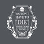 Dead To Me-Womens-V-Neck-Tee-Vallina84